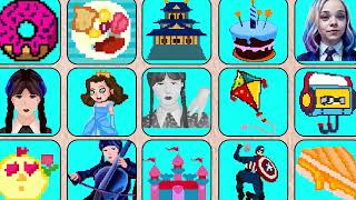 Pixel Art Book Color by Number screenshot 2