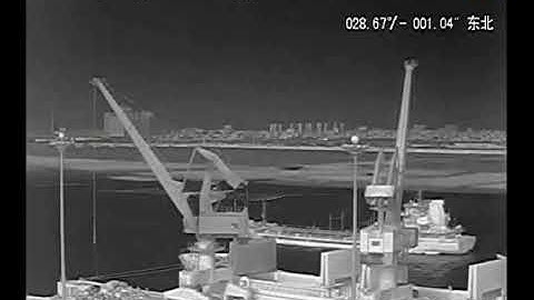 marine surveillance long range PTZ infrared uncooled thermal camera