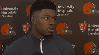 Corey Coleman: I'm happy to be back out there