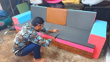 How to low cost High quality sofa making. 3 seater sofa sofa creating .2023 model making