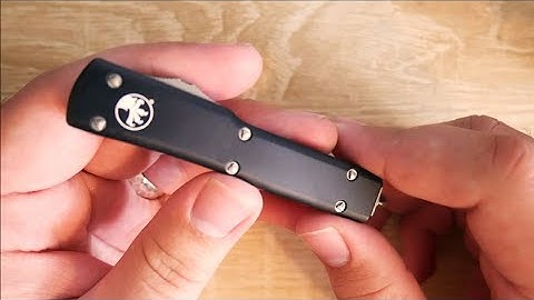 Microtech UTX-70 Knife Unboxing and Initial Impressions