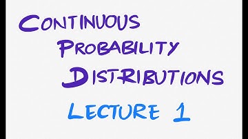 Normal Distributions | Continuous Probability Distributions | Biostatistics