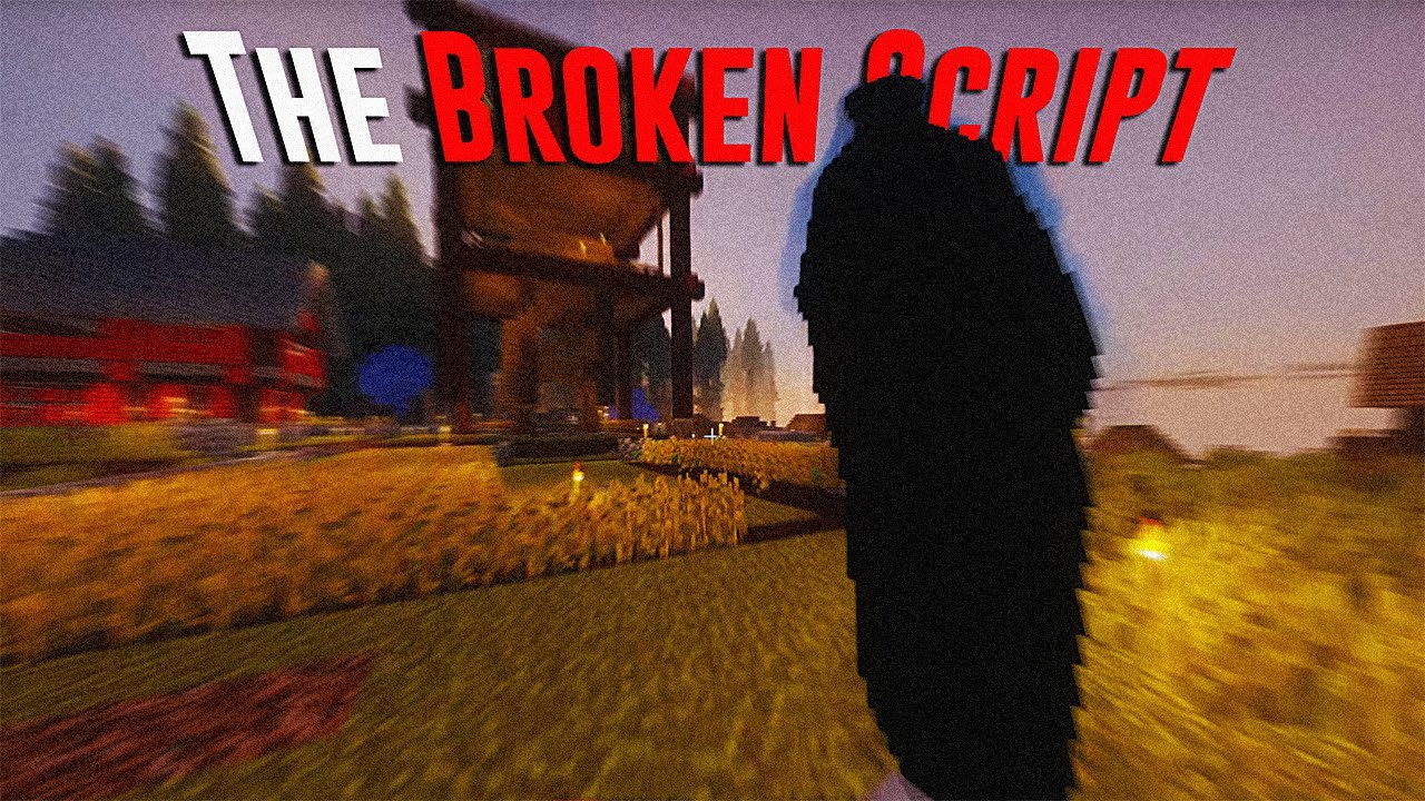 Minecraft Distouyed Script This Minecraft Horror Mod Destroyed My Base - The Broken Script - YouTube