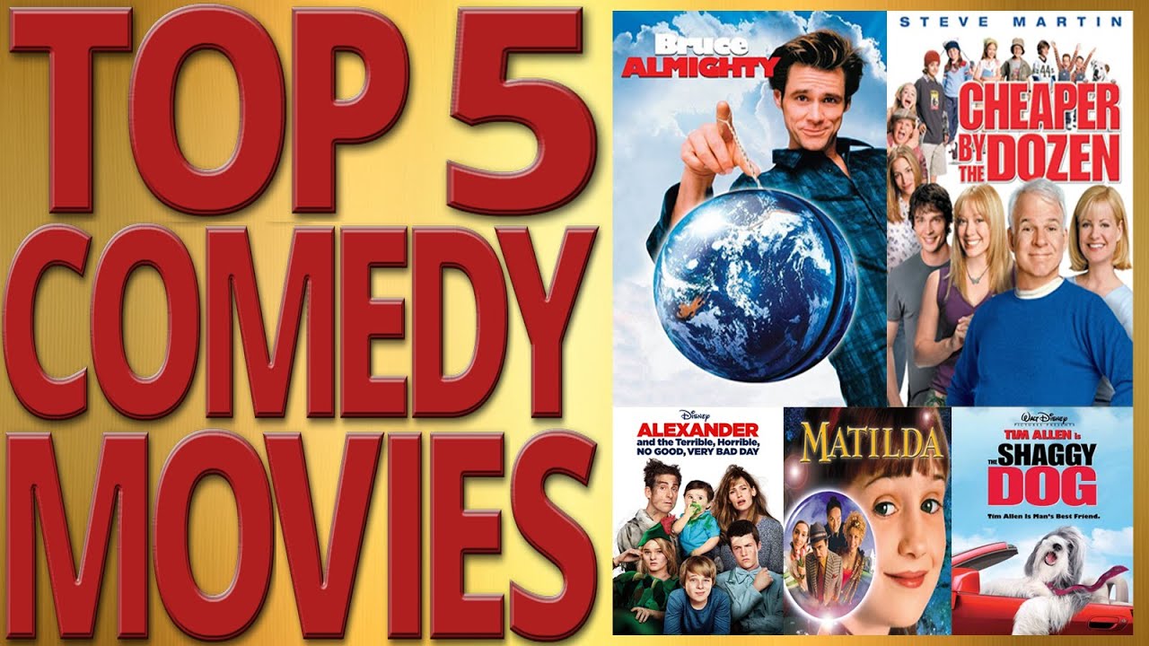 My Top 5 Comedy Movies! YouTube