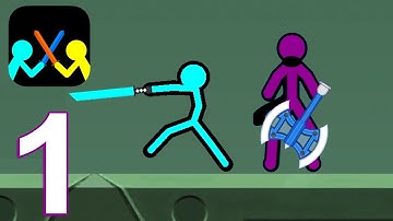 Supreme Duelist Stickman Gameplay Walkthrough Part 1 (IOS/Android)
