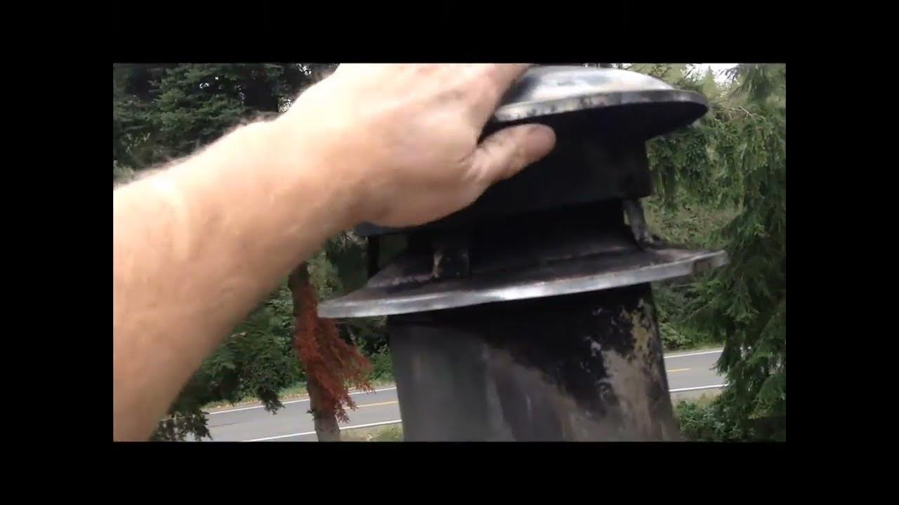 DIY How to Sweep out Your ChimneyDIY Woodstove Stovepipe Creosote