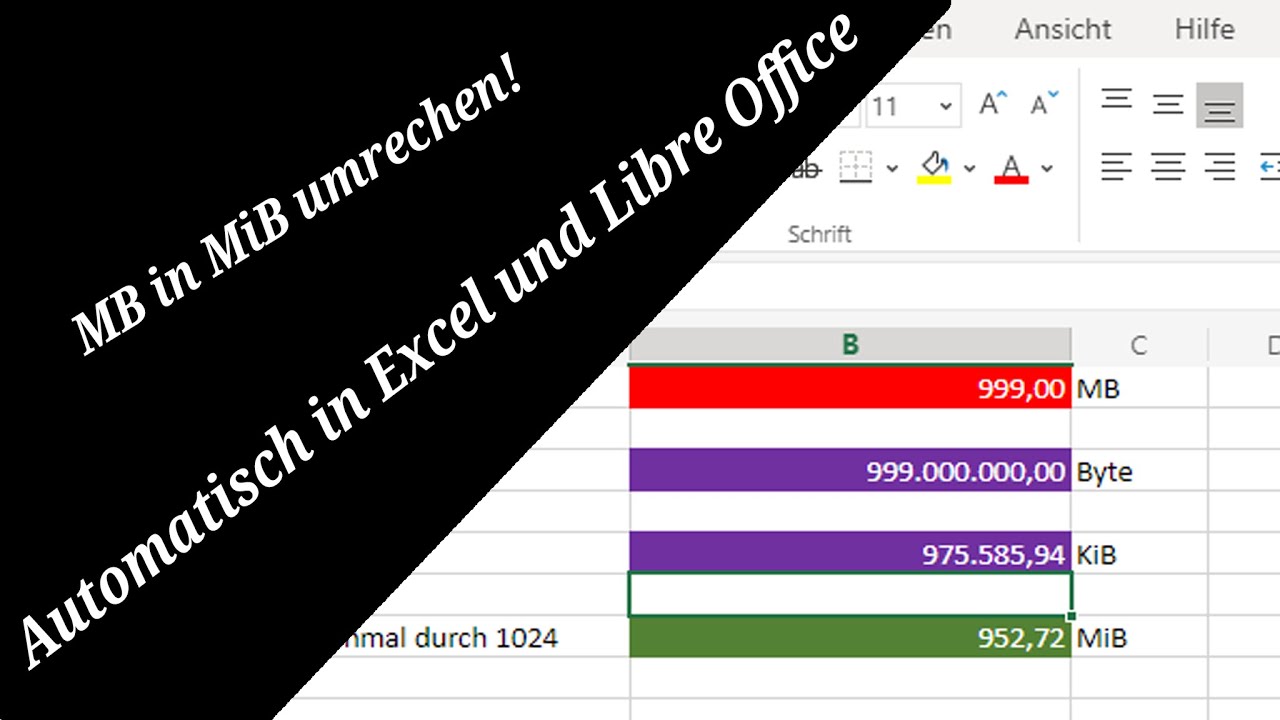 mb-in-mib-umrechnen-mit-excel-info-erkl-rt-youtube