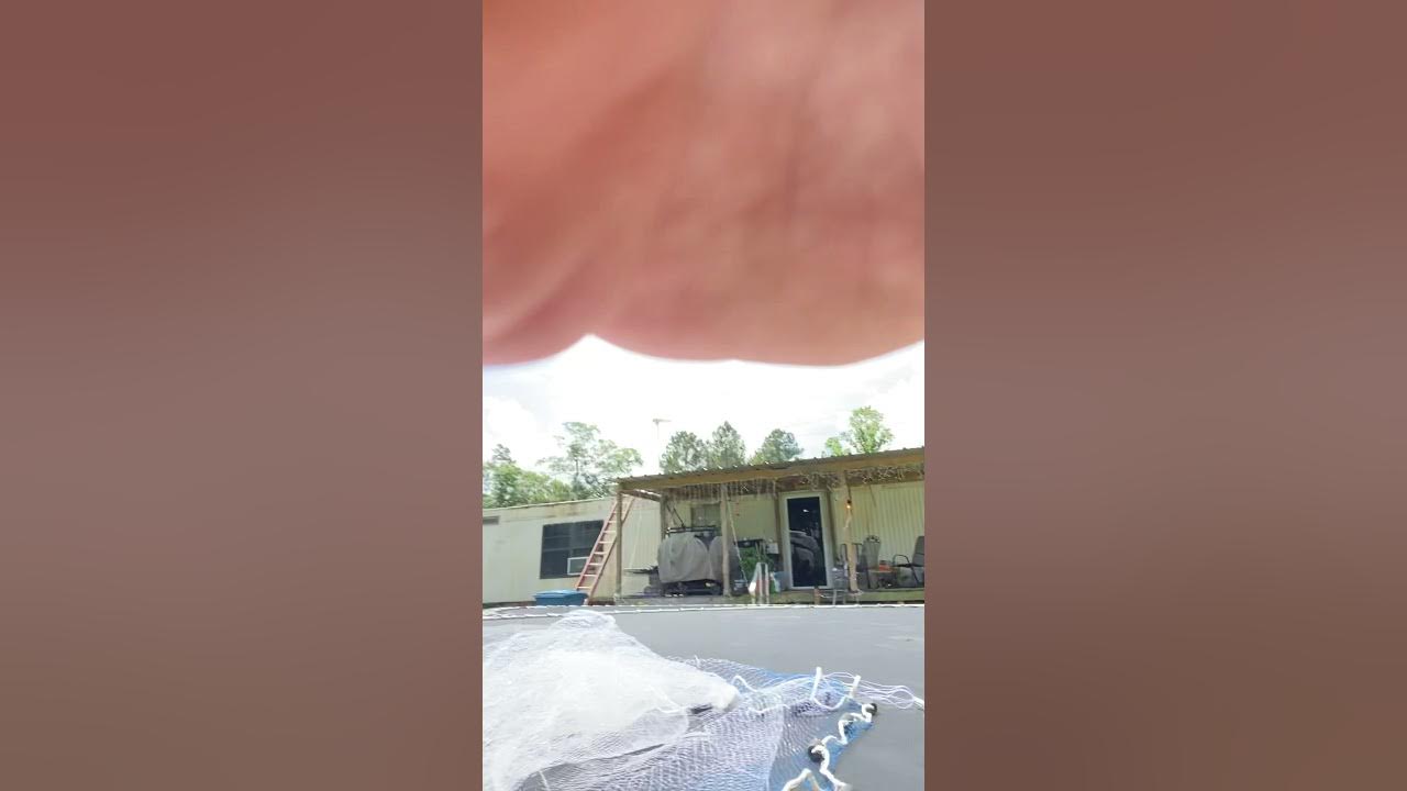 How how to throw a 5 foot cast net YouTube