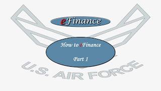 How to eFinance Part 1 screenshot 5