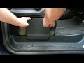 Mercedes Vito W447 - Driver Side Seat Storage Box Fitting Instructions