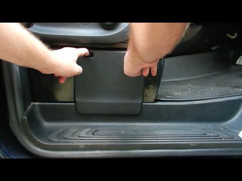 Mercedes Vito W447 - Driver Side Seat Storage Box Fitting Instructions 