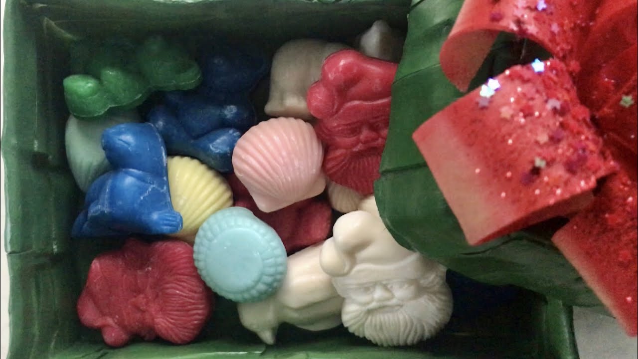 Soap box/dry soap Cutting/ASMR video # 332