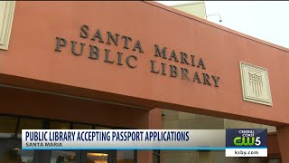 Santa Maria Library now accepting passport applications