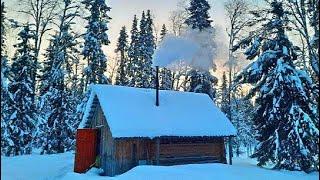 Ночь В Избе! Вернулись В Тайгу, Запускаем Утопленный Буран!