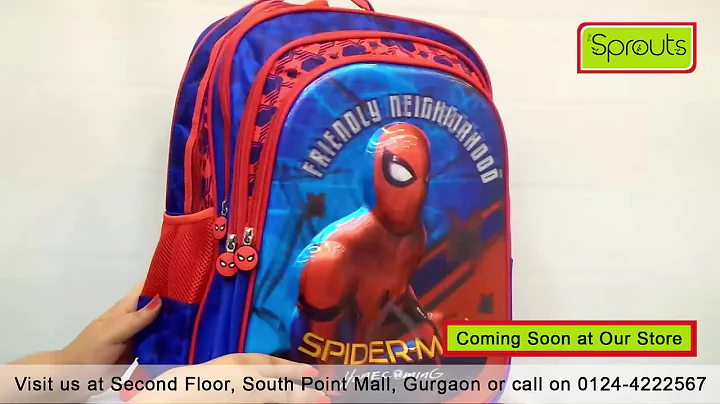 SpiderMan School Bag - DayDayNews