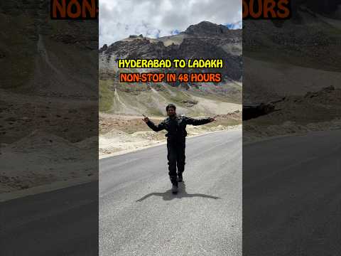 Hyd to Ladakh 2500kms Non-Stop ride