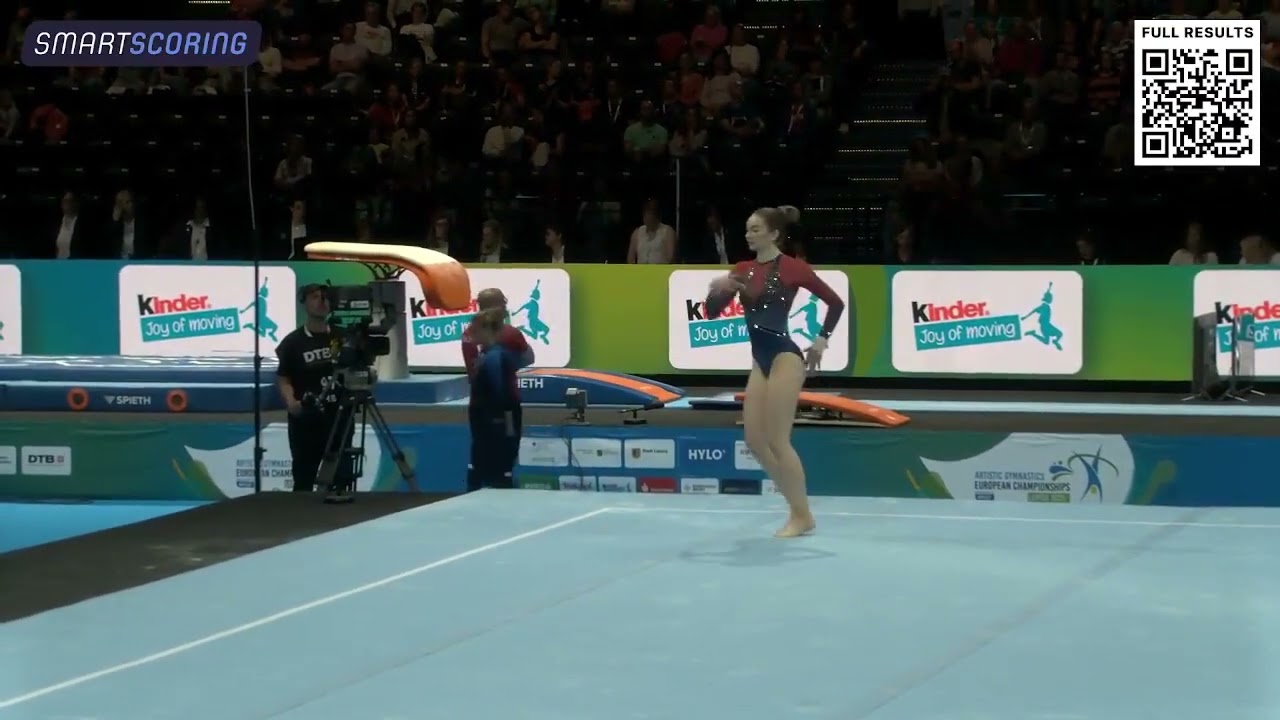 Julia Weissenhofer. 2025 European Championships. Qual/TF. FX