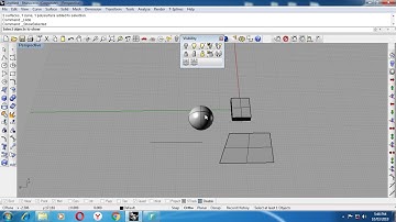 Rhinoceros Basic Tutorial  | 3D Vase  hide lock toolbar part 1 in rhino 4 hindi