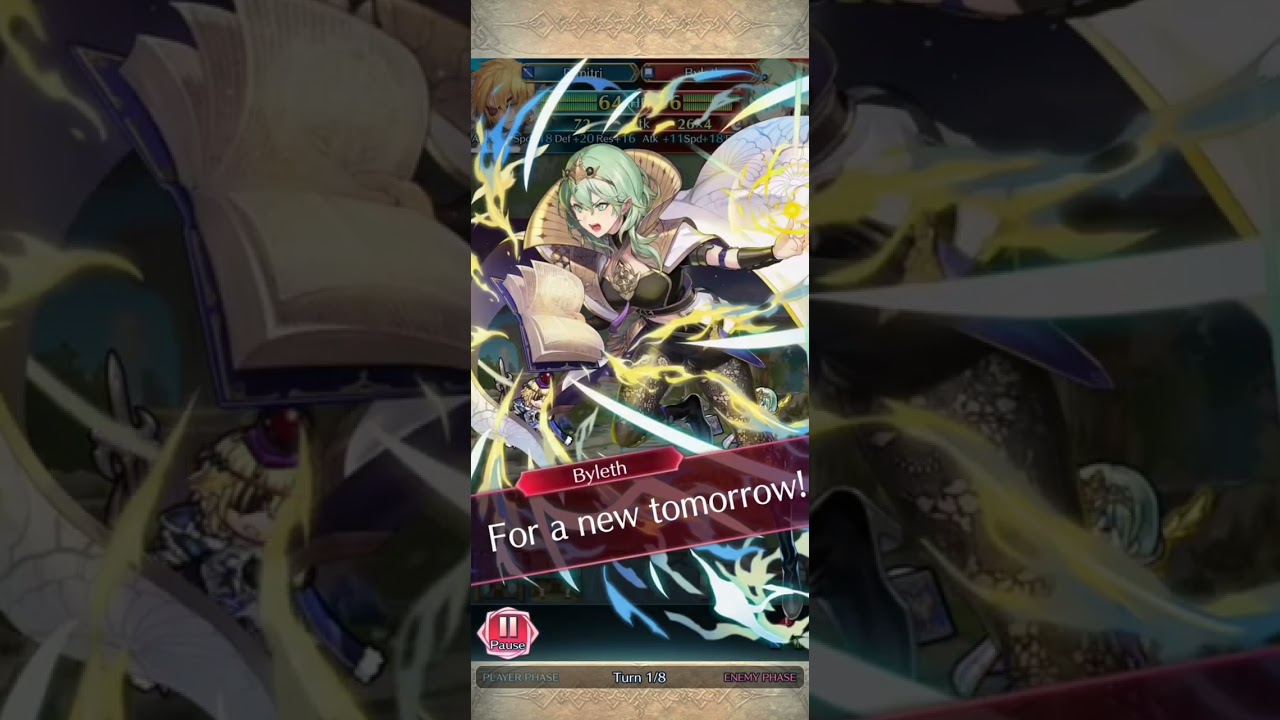 Legendary Female Byleth Trashing Brave Dimitri 