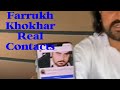 Farrukh khokhar 333 real and fake contacts and accounts please watch this if you love 333