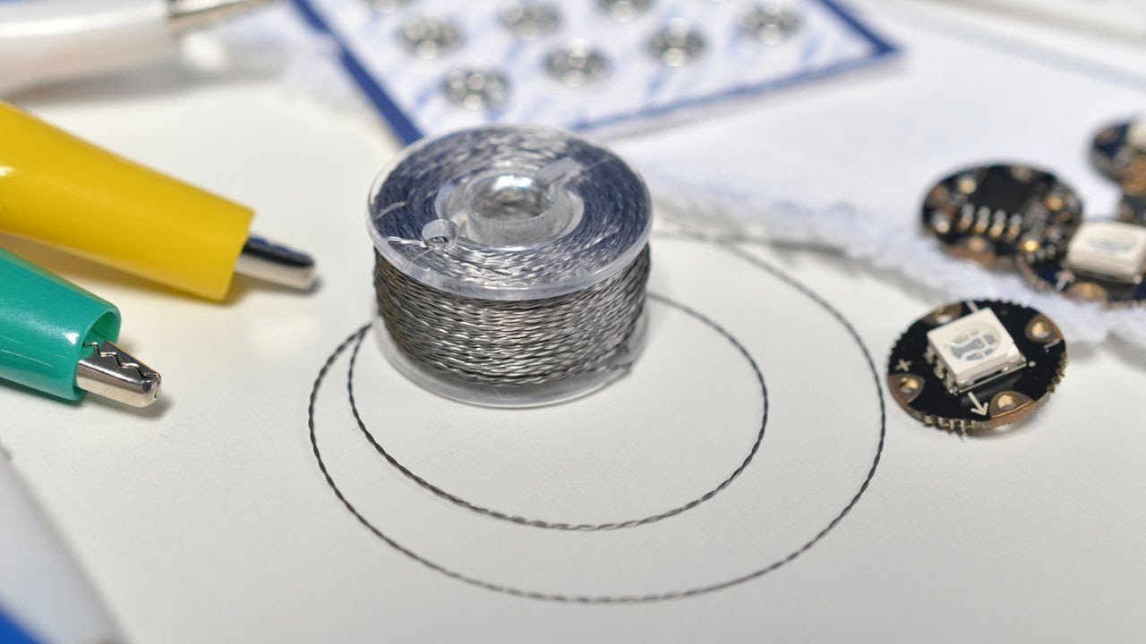 Conductive Thread 10 Tips YouTube