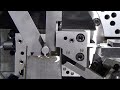 Slotted Bushing Manufacturing | CNC-45T Multi-Slide Forming Machine (High-Speed Automation)