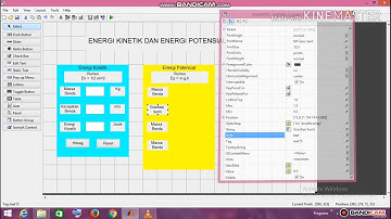 TUTORIAL GUI MATLAB MATERI ENERGI KINETIK DAN ENERGI POTENSIAL