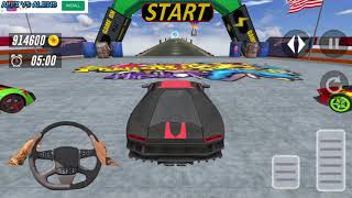 Challenge Mode City Level 25!Superhero Mega Ramps: Crazy Car Stunt Races! screenshot 4