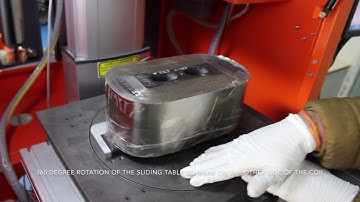 2 table indexer for laser marking on capacitor coils for branding/identification