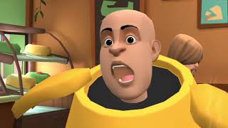 Caillou Se Deja Engordar En El Taco Bell, Es Altado, Y Castigado