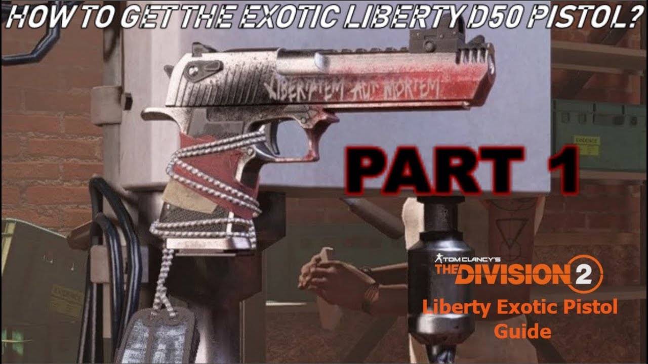 D2 | WASHINGTON DC | DAY 112 | HOW TO GET THE EXOTIC LIBERTY D50 PISTOL | PART 1
