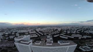Around QIWI office 200m flight