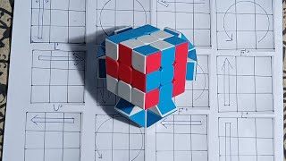 Tricky Tetris. SLOW Tutorial. rubik's cube patterns #video #viralvideos #trinding