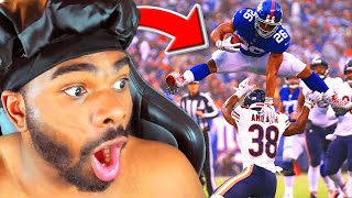 NEW NFL FAN REACTS TO NFL Most Athletic Plays of All Time (FIRST TIME REACTION)