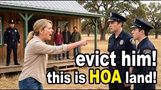 HOA Karen Called the Police to Evict Me from My Own Ranch - She Didn’t Know I outrank the Sheriff