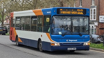 Stagecoach South East GX06 DWW 34845 Dennis Dart SLF