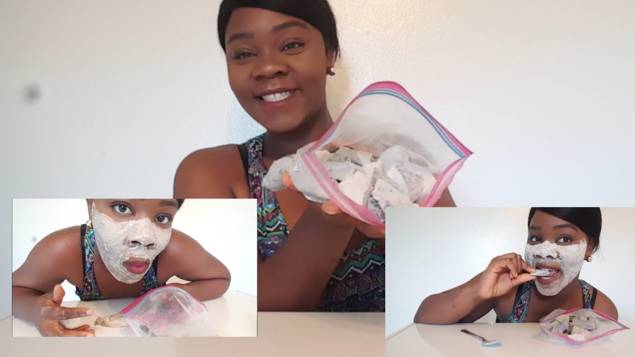 My crazy addiction to eating Liberian chalk / clay //And how I also use