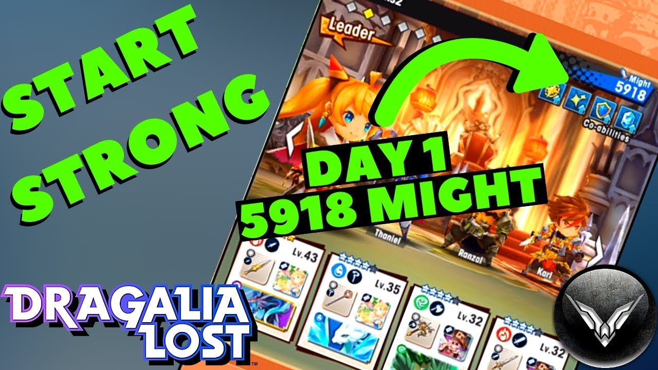 DRAGALIA LOST BEGINNERS GUIDE to EARLY PROGRESS