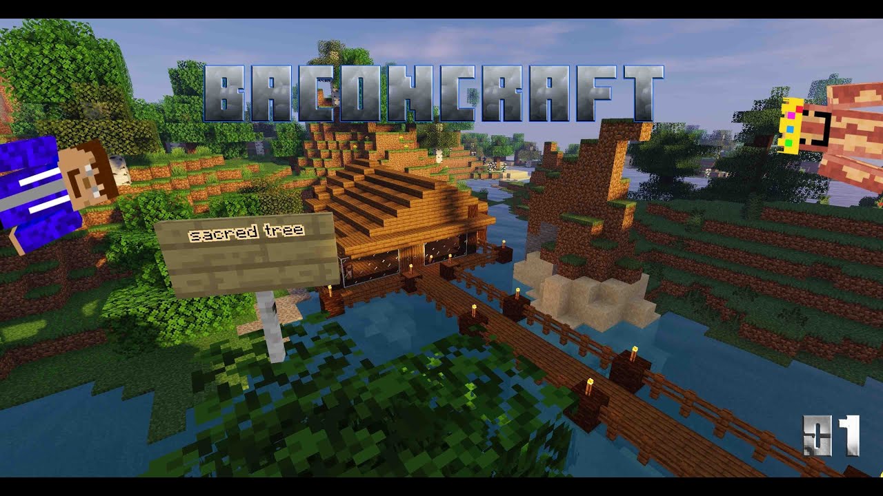 here we go! Baconcraft 01 - YouTube