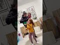 FAMiLY DANCE PERFORMANCE!! adley sings a song &amp; dad &amp; navey show their ROBOT DANCE MOVES! #aforadley