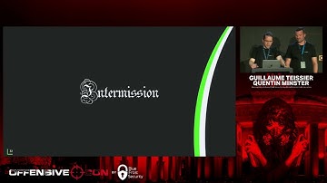 OffensiveCon23 - Guillaume Teissier and Quentin Minster
