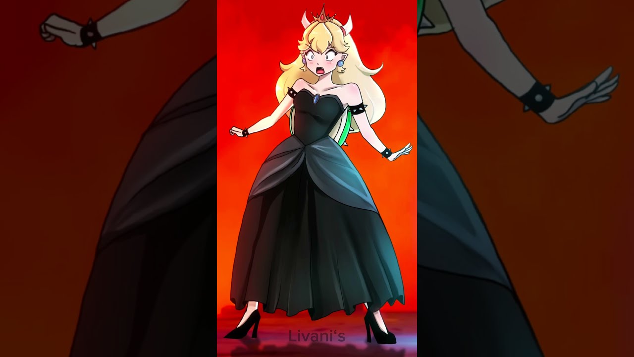 Left Or Right Peach X Bowser PART 2 Shorts Mario