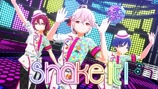 【原神／原神Mmd】「Shake It！」風男子でやってみた「放浪者、楓原万葉、鹿野院平蔵」【Genshin／Genshin Mmd】