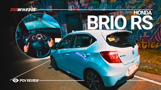 Honda zal NOOIT toegeven hoe goed de Brio is - 2025 Honda Brio RS POV Review | Zigwheels.Ph