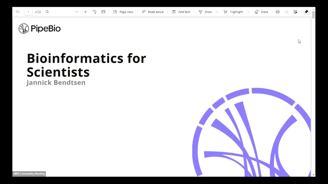 AIRRC6 - Lightning Demo 04 - PipeBio (Jannick Bendtsen)