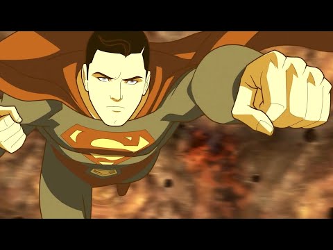 Superman (Tomorrowverse) Powers and Fight Scenes - JSWWII to JLCOIE