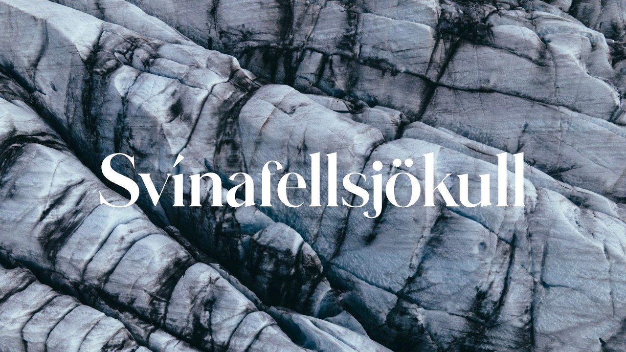Svínafellsjökull Glacier, Iceland in 4K — Svínafellsjökull — video poster