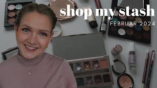 SHOP MY STASH Februar 2024 // Meine Produkte nutzen & wertschätzen // Ich shoppe in meiner Sammlung!