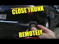 Remote Open and Close Power Tailgate on Audi A6 C7 2016 VCDS Mods