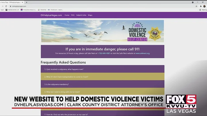 Clark County DA launches website to help domestic violence victims